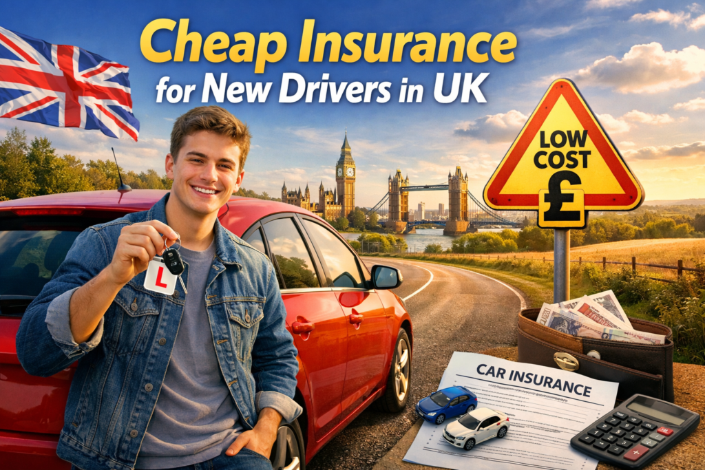 cheap insurance for new drivers in UK