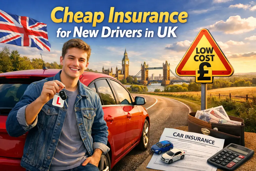 cheap insurance for new drivers in UK