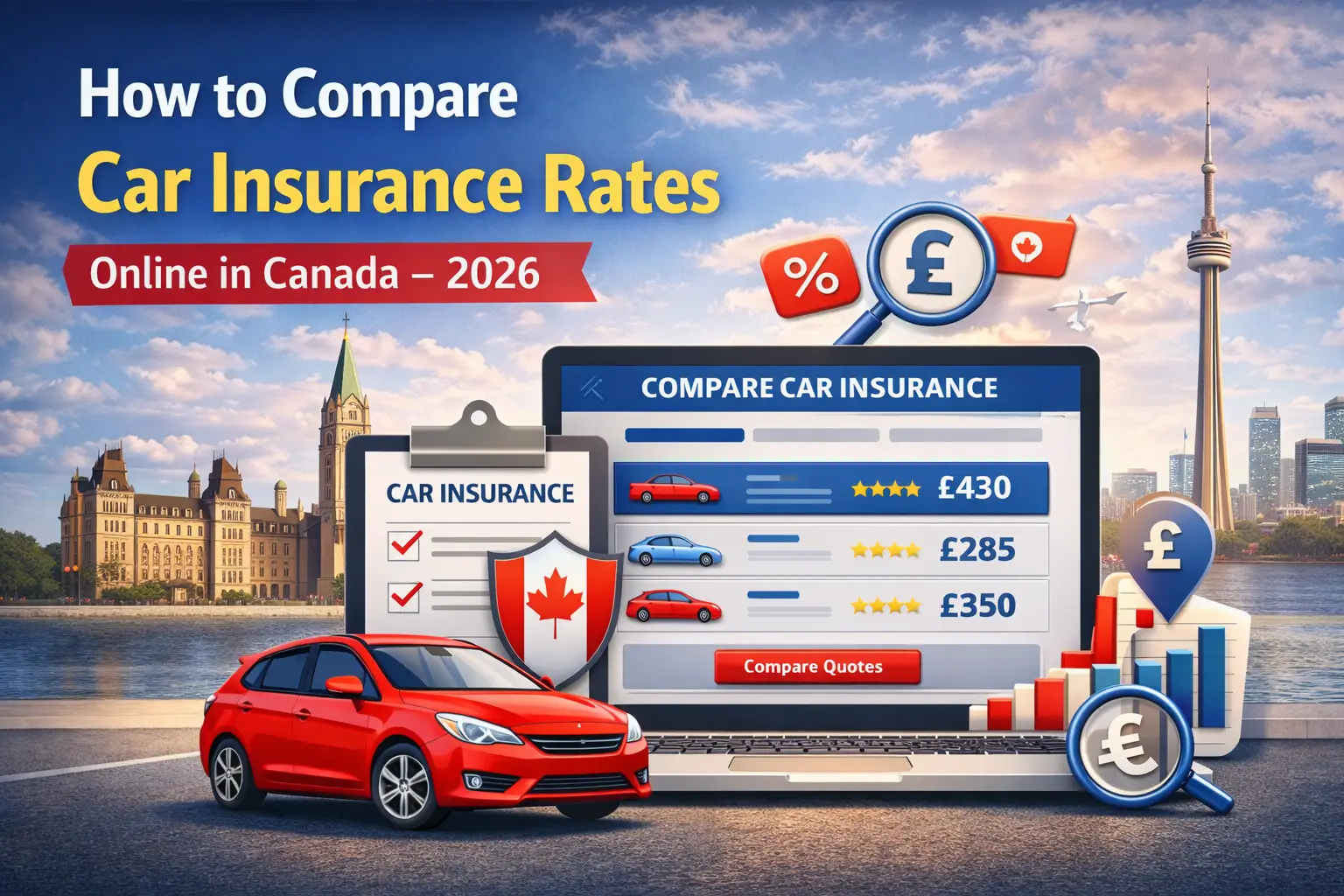 car insurance rates online in Canada 2026