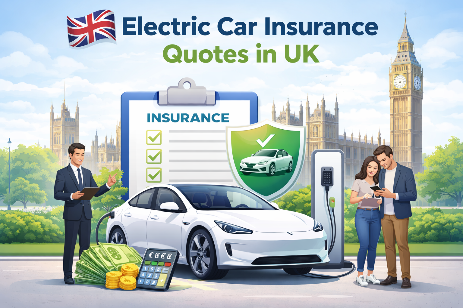 Electric Car Insurance Quotes in UK