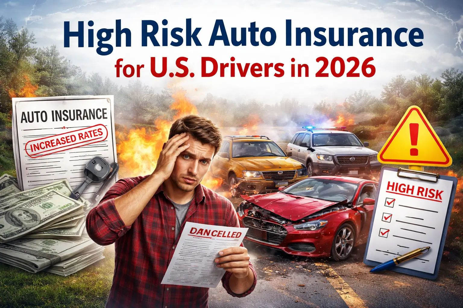 Insurance Driver Risk High Risk Auto Insurance for US drivers 2026 - A comprehensive guide